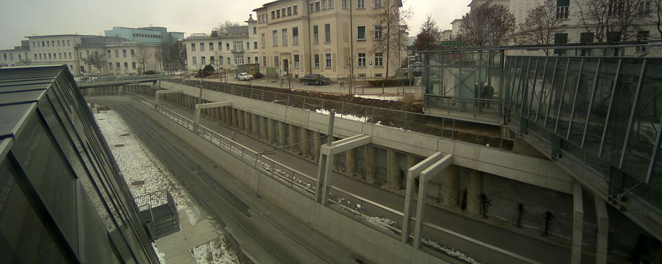 Livebild Baukamera 2 - Webcam Alte Stiftingtalstraße - Baustelle Straßenbahnverlängerung Linie 7, Graz-St.Leonhard, Geidorf und Ries (ca. 5 Minuteninterval)